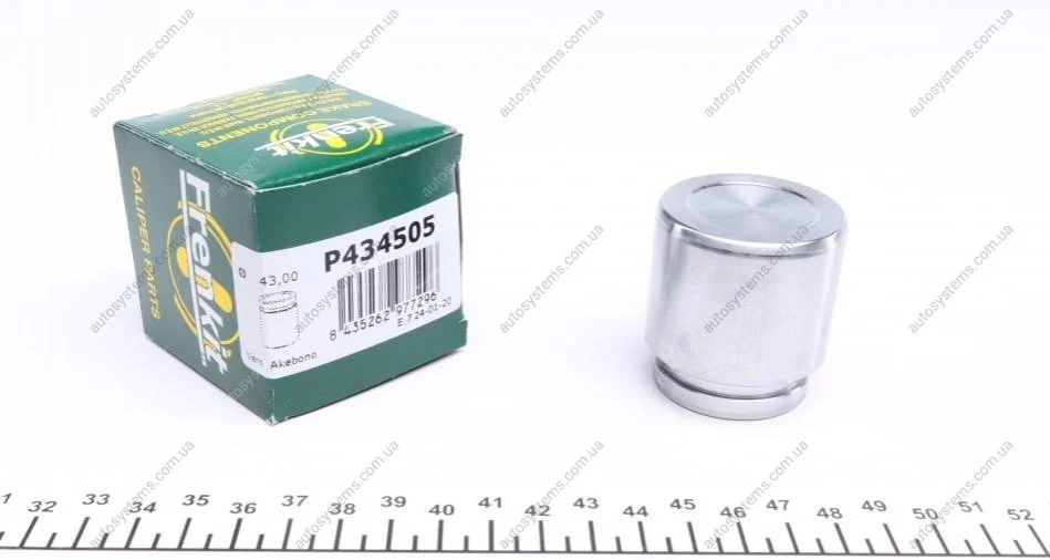 Поршень супорта (заднього) Subaru Forester/Impreza/Legacy III 96-05 (43x45mm)(Akebono) FRENKIT P434505 (фото 1)