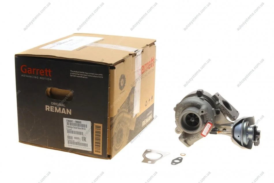 Турбокомпрессор Original Reman GARRETT 756047-9006S (фото 1)
