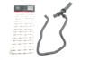 Патрубок радіатора (нижній) Opel Astra H 1.3 CDTI 05-10 Gates 05-3032 (фото 4)