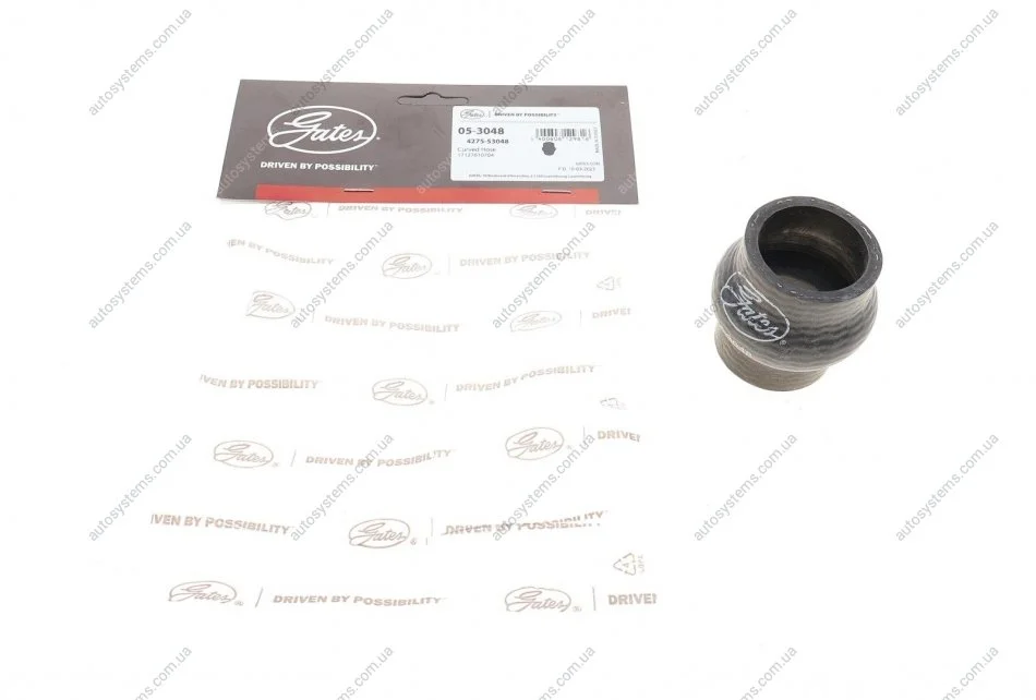Патрубок радіатора BMW 5 (F10/F11/F07)/7 (F01/F02/F03/F04) 08-17 N52/N53/N54/N55 Gates 05-3048 (фото 1)