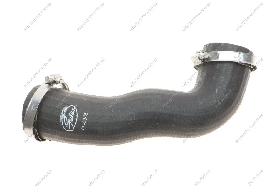 Патрубок інтеркулера (L) Audi A1/Skoda Fabia/VW Polo 1.2/1.6 TDI 09- Gates 09-0345 (фото 1)