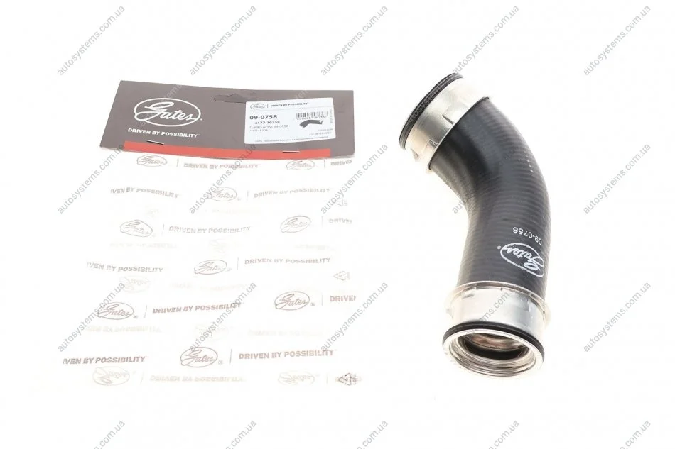 Патрубок інтеркулера VW T5 1.9TDI 03- Gates 09-0758 (фото 1)