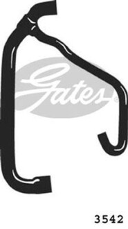 Патрубок системы охлаждения Gates 3542