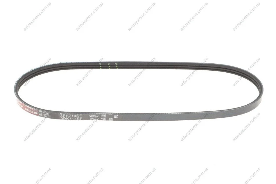 Ремінь генератора Ford Focus IV/Galaxy III/Mondeo V/Transit 2.0D/2.0DH 15- Gates 3PK714SF (фото 1)