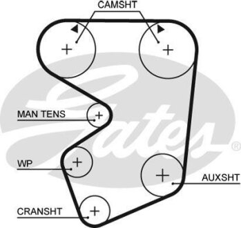 Ремень ГРМ Gates 5013