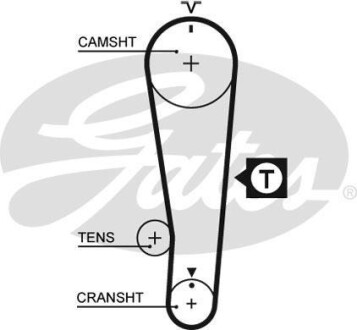 Ремень ГРМ Gates 5284XS
