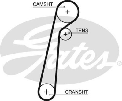 Ремень ГРМ Gates 5652XS