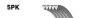 Поликлиновый ремень Gates 5PK1515