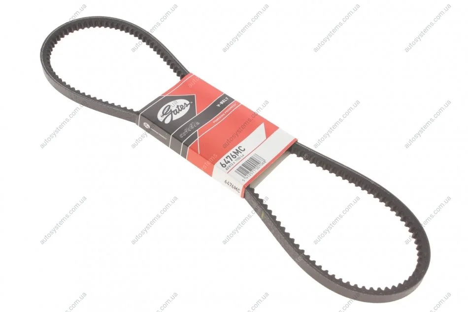 Ремінь генератора VW T3/Mitsubishi Pajero II 1.9-2.5 77-92 (13x1150) Gates 6476MC (фото 1)