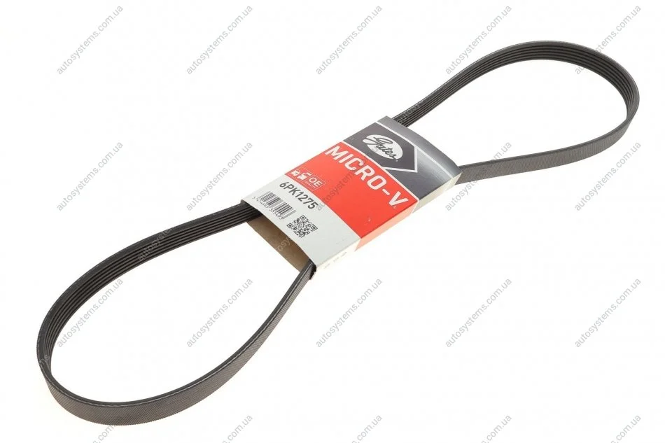 Ремінь генератора Opel Astra G/H/ Combo/Corsa C/Meriva A 1.7CDI 04- Gates 6PK1275 (фото 1)