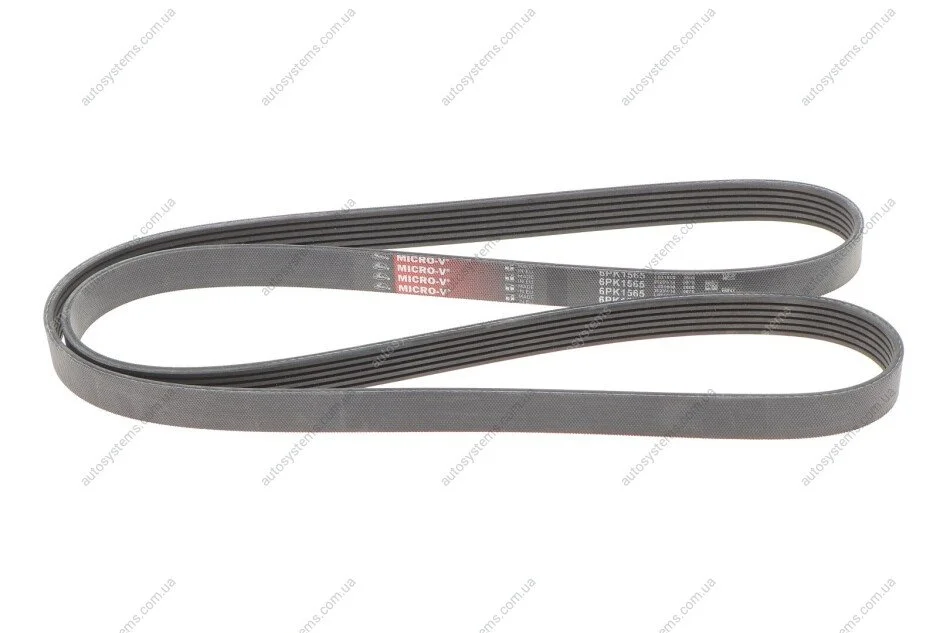 Ремінь генератора Citroen Berlingo/Peugeot Bipper/Partner (6PK1560/1565) Gates 6PK1565 (фото 1)