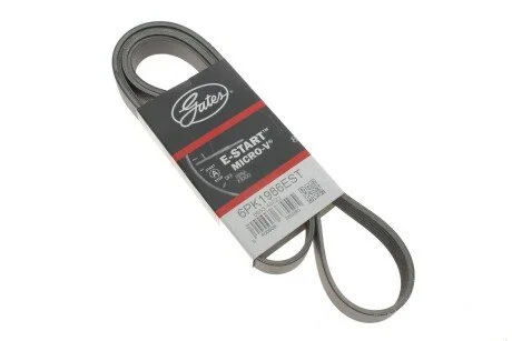Ремінь генератора MB A-class (W169)/B-class (W245) 1.5-2.0 04-12 Gates 6PK1986EST