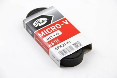 Ремінь генератора MB Sprinter CDI (-AC) 00-06 Gates 6PK2198