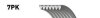 Поликлиновый ремень Gates 7PK1350 (фото 1)
