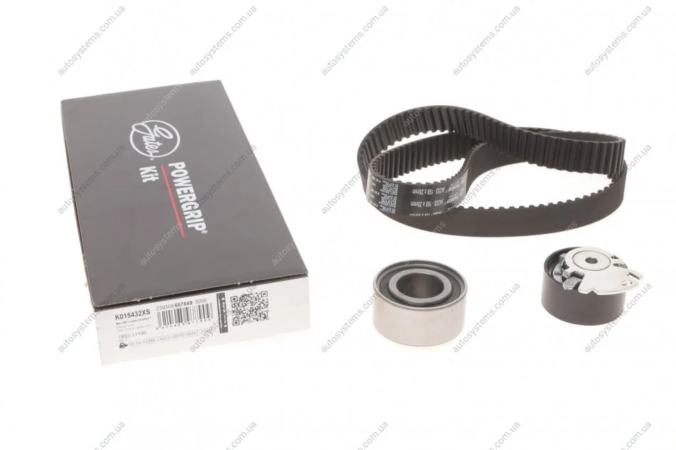 Комплект ГРМ Fiat Doblo 1.6 16V 01-02 (25x158z) Gates K015432XS (фото 1)