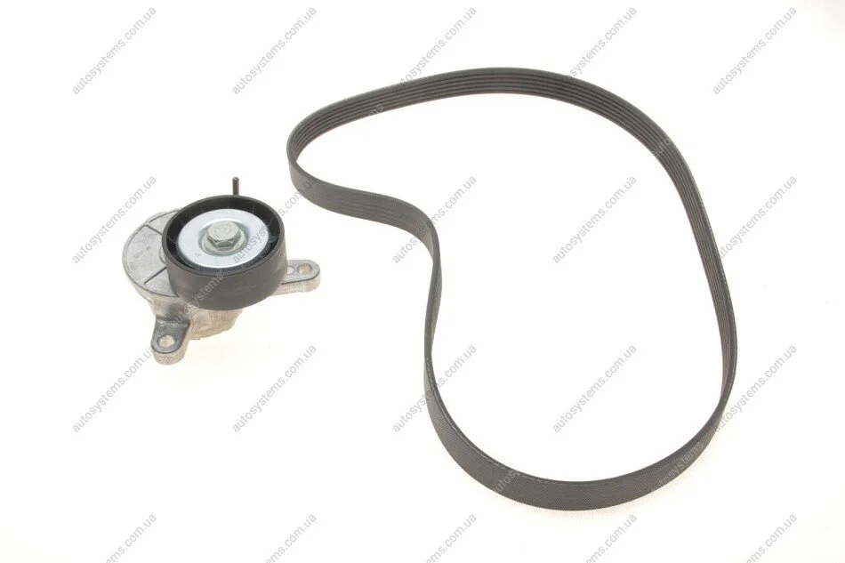 Комплект ременя генератора VW Caddy IV 2.0 TDI 15- (6PK1025) Gates K016PK1025 (фото 1)