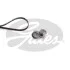Комплект ременя генератора Renault Megane/Scenic 1.9 dCi/2.0 16V 03- (7PK1125) Gates K017PK1125 (фото 2)