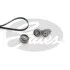 Комплект ременя генератора Skoda Octavia/VW Golf IV 1.4/1.6 16V 96-10 (6PK1548) Gates K026PK1548 (фото 2)
