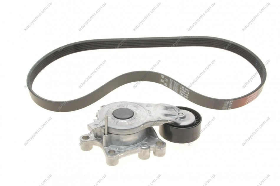 Комплект ременя генератора Citroen Berlingo/Jumpy/Peugeot Expert/Partner 1.6 HDi 08- Gates K026PK963 (фото 1)