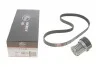 Комплект ременя генератора Audi A2/Seat Ibiza/Skoda Fabia/VW Golf/Polo 1.4/1.6/1.6FSI 97-15 (6PK1078) Gates K036PK1078