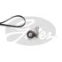 Комплект ременя генератора Chevrolet Aveo/Lacetti 1.4-1.6 03- Gates K036PK1873 (фото 2)