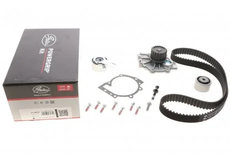 Комплект ГРМ + помпа Volvo C70/S60/S80/V60/V70/XC70/XC90 2.0-2.4D 01- (28x132z) Gates KP15580XS
