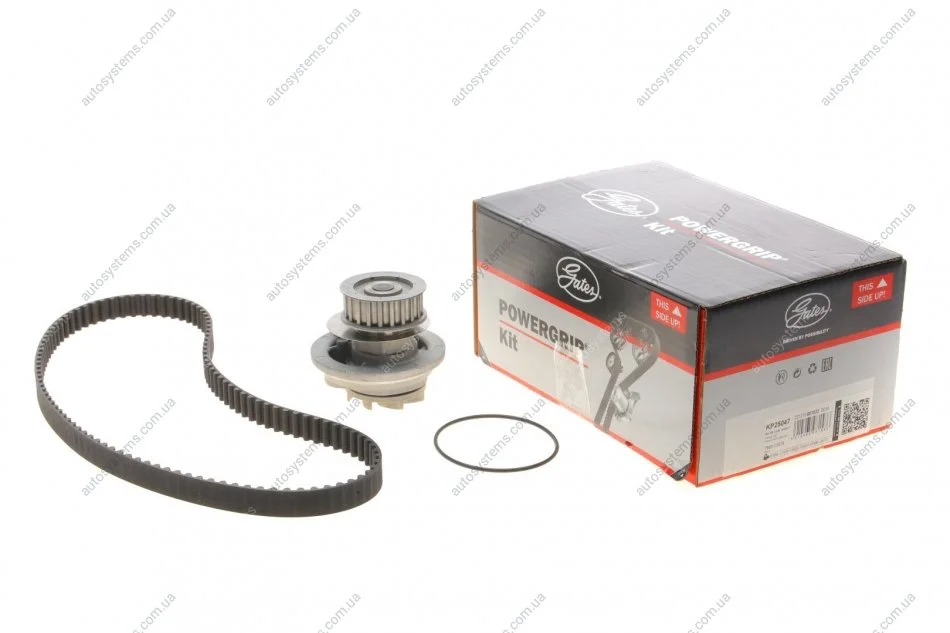 Комплект ГРМ + помпа Opel Astra F/Omega A/Vectra A 1.6-2.0 81-98 (20x111z) Gates KP25047 (фото 1)