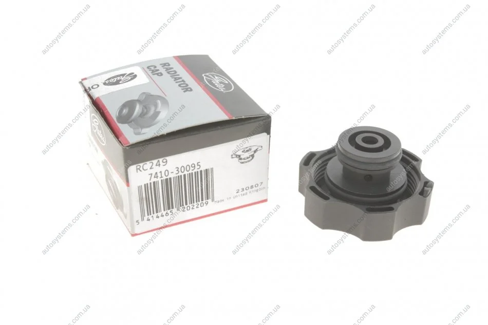 Кришка бачка розширювального Chevrolet Aveo 11-/Opel Astra H/J/Insignia A 08- Gates RC249 (фото 1)