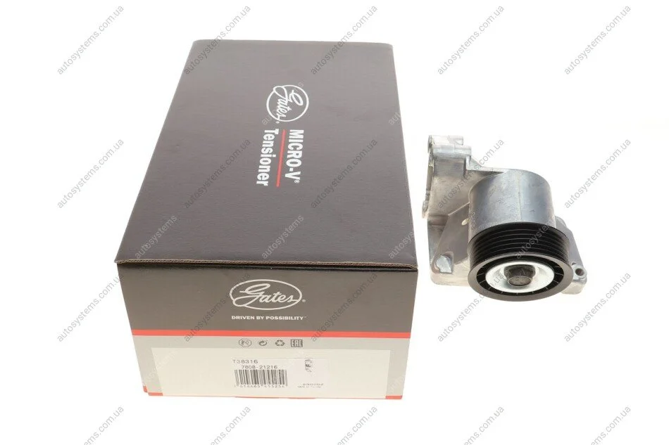 Натяжник ременя генератора Ford Focus 1.4/1.6 98-04 Gates T38316 (фото 1)