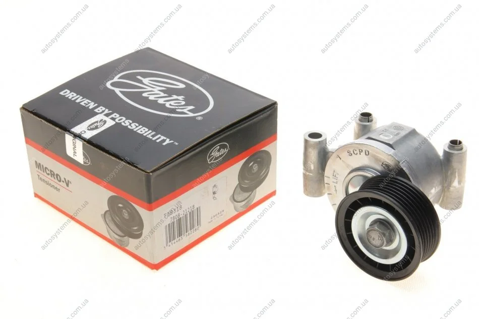 Натяжник ременя генератора Ford Focus 1.8/2.0i 04-12 Gates T38318 (фото 1)