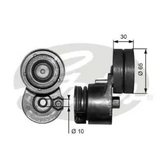 Натяжник ременя генератора Opel Movano/Vivaro 1.9DTI (+AC) Gates T38482