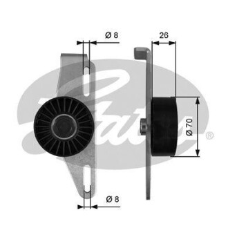 Ролик натяжной Gates T39393