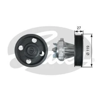 Помпа водяная Gates WP0120