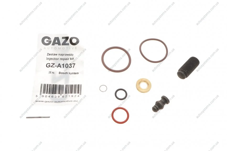 Ремкомплект форсунки VW T5/Caddy 03-, 1.9TDI/2.5TDI (з регул. болтом) GAZO GZ-A1037 (фото 1)