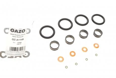 Ремкомплект форсунки Citroen C1/C2/C3/Peugeot 107 1.4 HDi 03- GAZO GZ-A1149