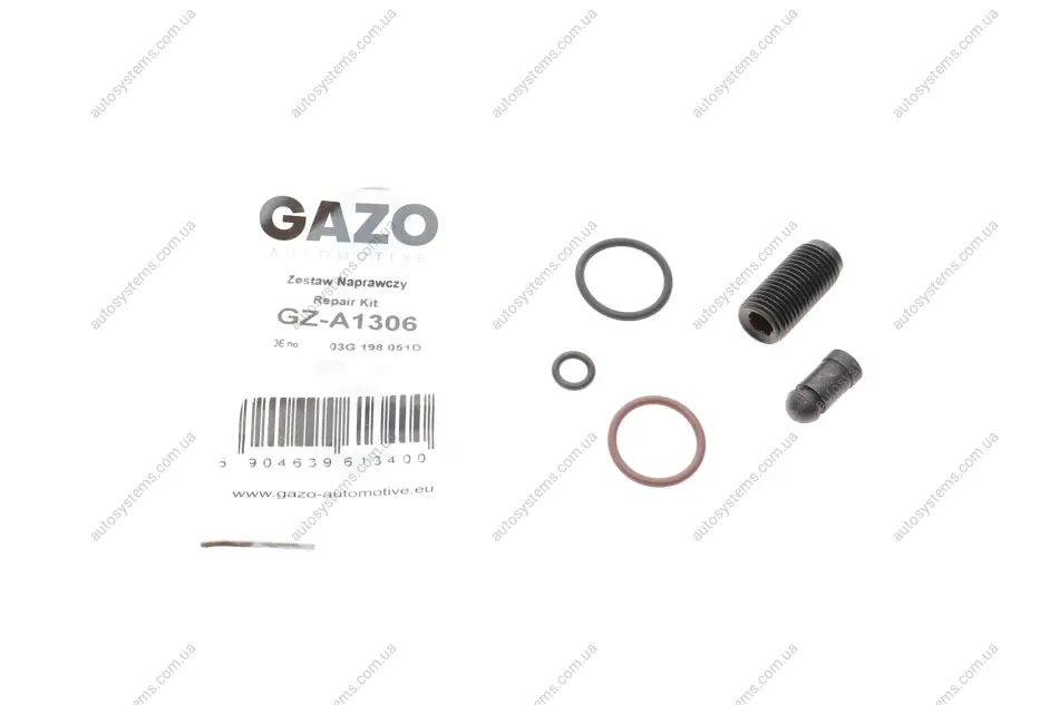 Ремкомплект форсунки VW Passat 2.0 TDI 05-10 GAZO GZ-A1306 (фото 1)