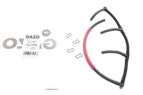 Шланг зливний Volvo C30/S40 II/S80 II/V50/V70 III 1.6D 05-12 GAZO GZ-C1146