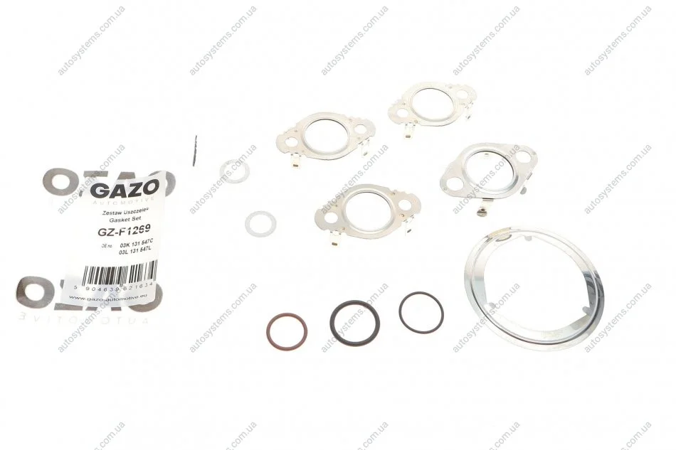 Прокладка клапана EGR VW CAddy/Golf VI/Passat B7 1.6TDI/2.0TDI 08- (к-кт) GAZO GZ-F1269 (фото 1)