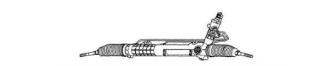 Рулевая рейка с ГУР GENERAL RICAMBI BW9063