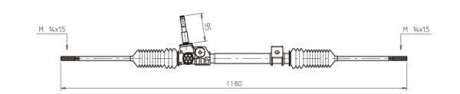 Рулевой механизм GENERAL RICAMBI RE4048