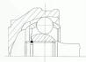 Шарнир равных угловых скоростей (ШРУС) GKN (Lobro) 302962 (фото 2)