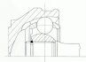 Шарнир равных угловых скоростей (ШРУС) GKN (Lobro) 304691 (фото 2)