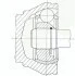 Шарнир равных угловых скоростей (ШРУС) GKN (Lobro) 304841 (фото 2)