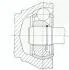 Шарнир равных угловых скоростей (ШРУС) GKN (Lobro) 305237 (фото 2)