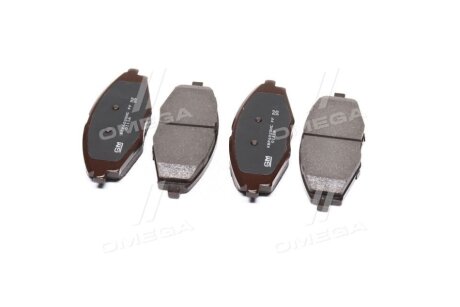 Тормозные колодки дисковые, комплект GM 96316582