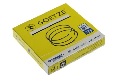 Кольца поршневые на 1 цилиндр, комплект, стандарт GOETZE 08-425700-00