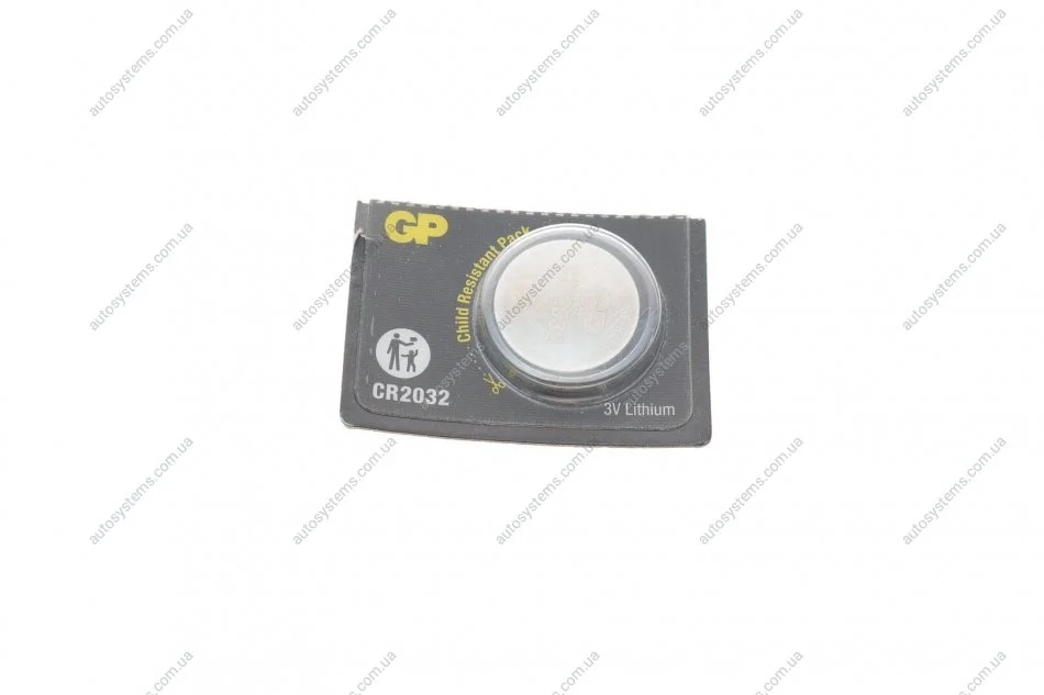 Батарейка Lithium CR2032-8U5 (3V DC) (1шт) GP 4891199001147 (фото 1)