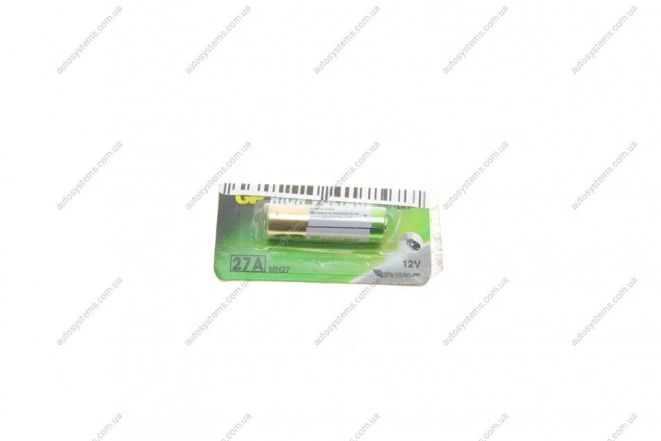Батарейка Alkaline 27A-U5 (12V) (MN27) (1шт) GP 4891199011504 (фото 1)