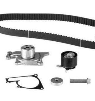 Ремень ГРМ, комплект с водяным насосом GRAF KP10912