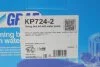 Комплект ГРМ + помпа Renault Clio III/Laguna III/Megane III/ Scenic III 1.6 16V 05- (27x132z) (PA724A) GRAF KP724-2 (фото 2)